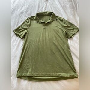 Green lululemon polo